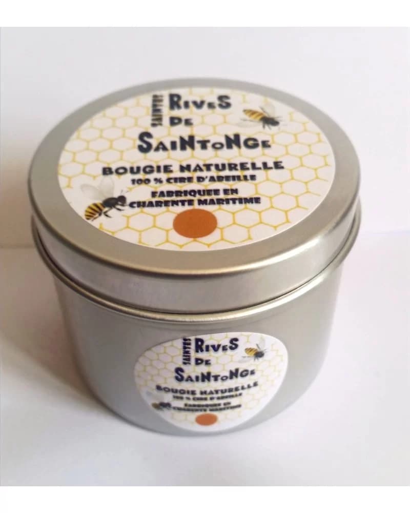 Bougie naturelle cire abeille