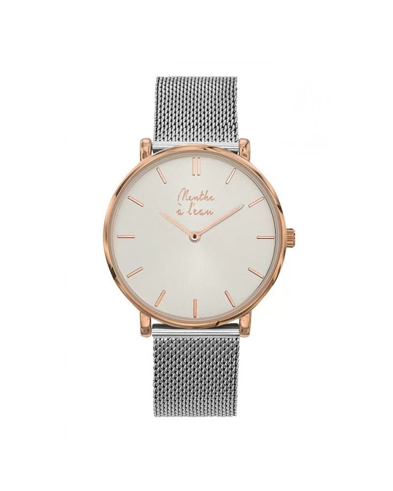 L'Indécise maille chromée fond soleillé