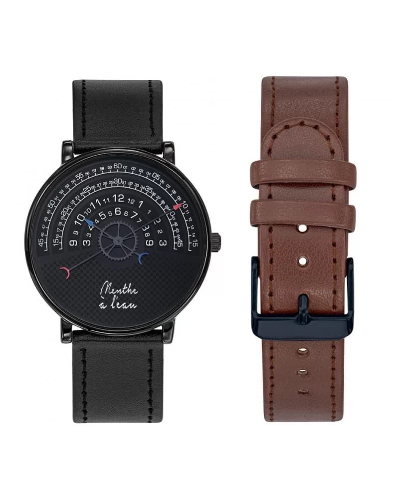 Coffret La Rapporteuse façon cuir noir