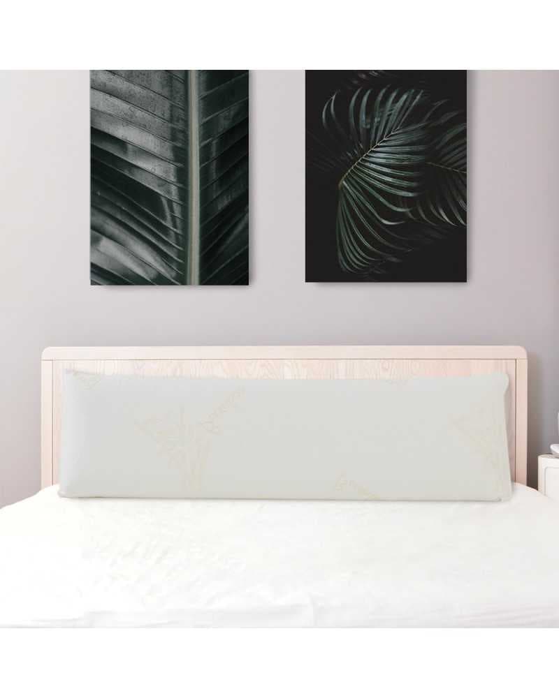 Traversin mémoire de forme Bio 150x35