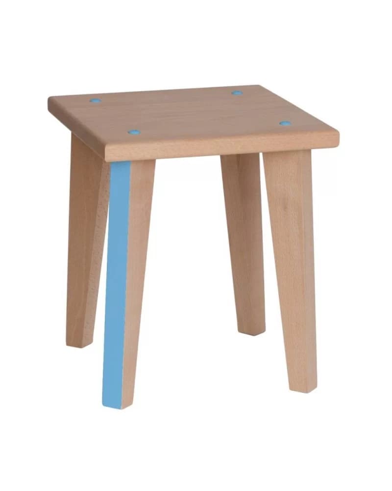 Tabouret Elémentaire Bleu verditer