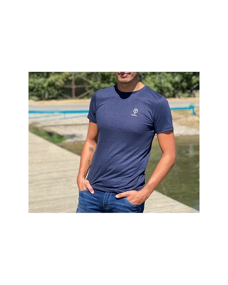 Le T-Shirt En Lin Bio  – Col Rond