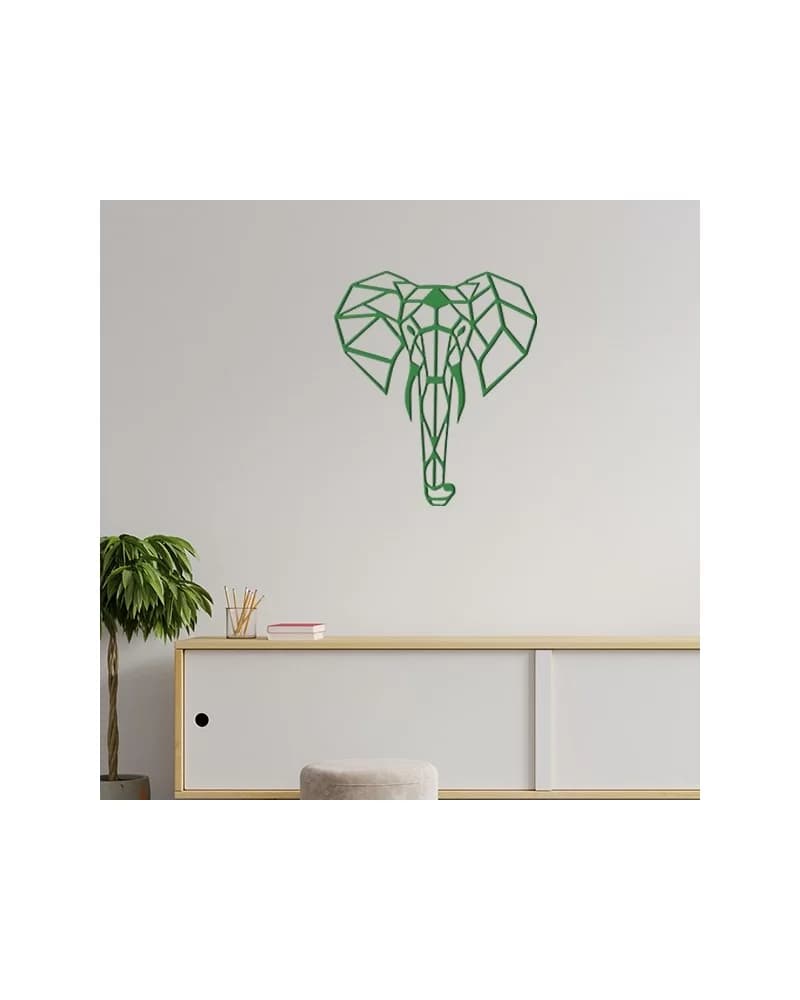 Eléphant Origami L Métal