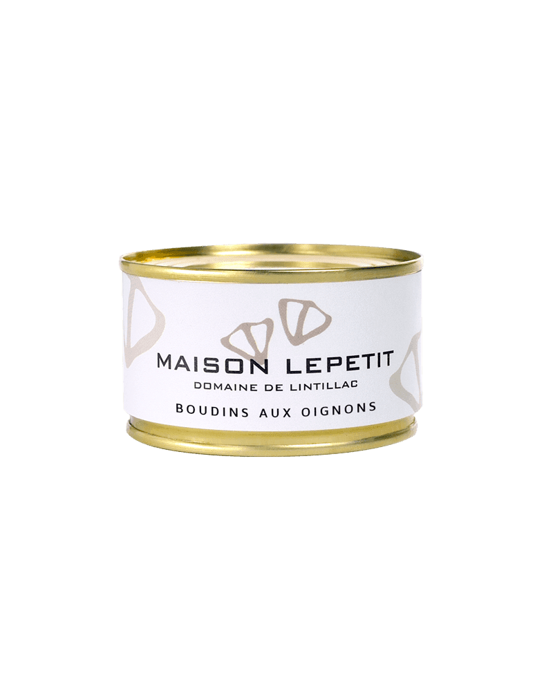 BOUDIN AUX OIGNONS 130 gr maison lepetit