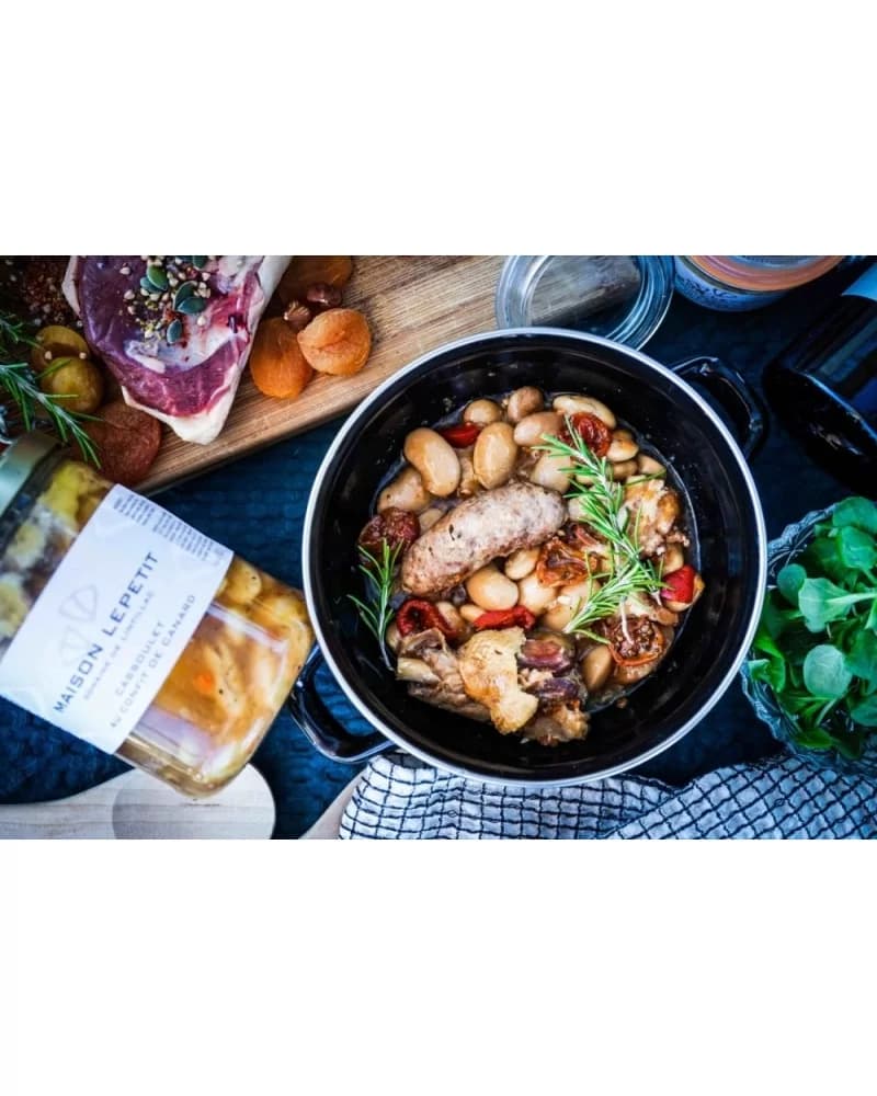 CASSOULET AU CONFIT DE CANARD BOCAL 800 gr
