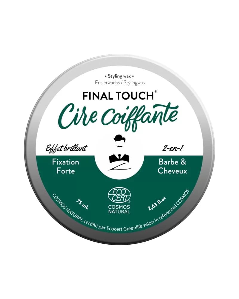 Cire coiffante barbe & cheveux FINAL TOUCH